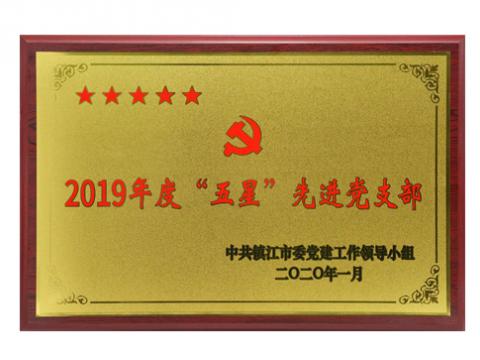 乐橙lc8行政党支部获评“五星”先进党支部